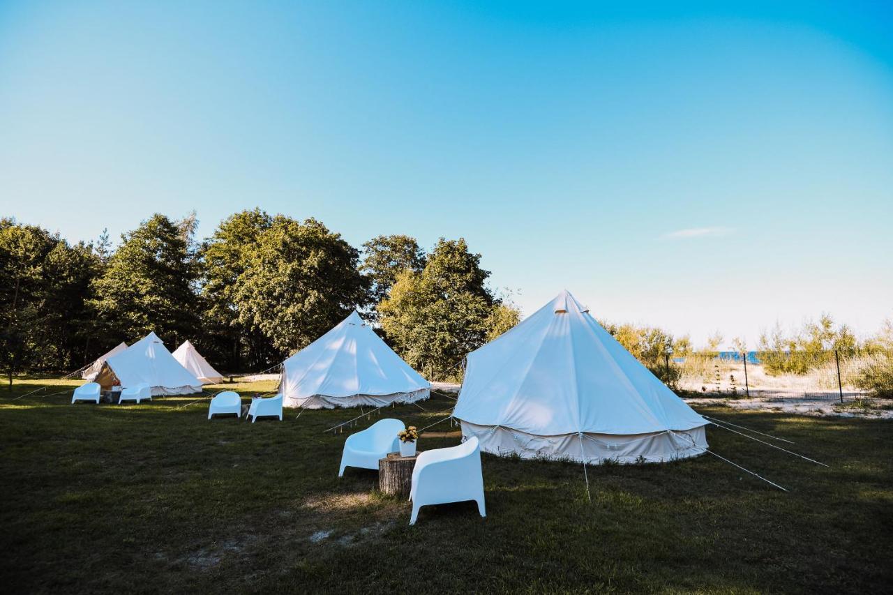 Hotel Glamping Mella Muiza Jūrkalne Exterior foto