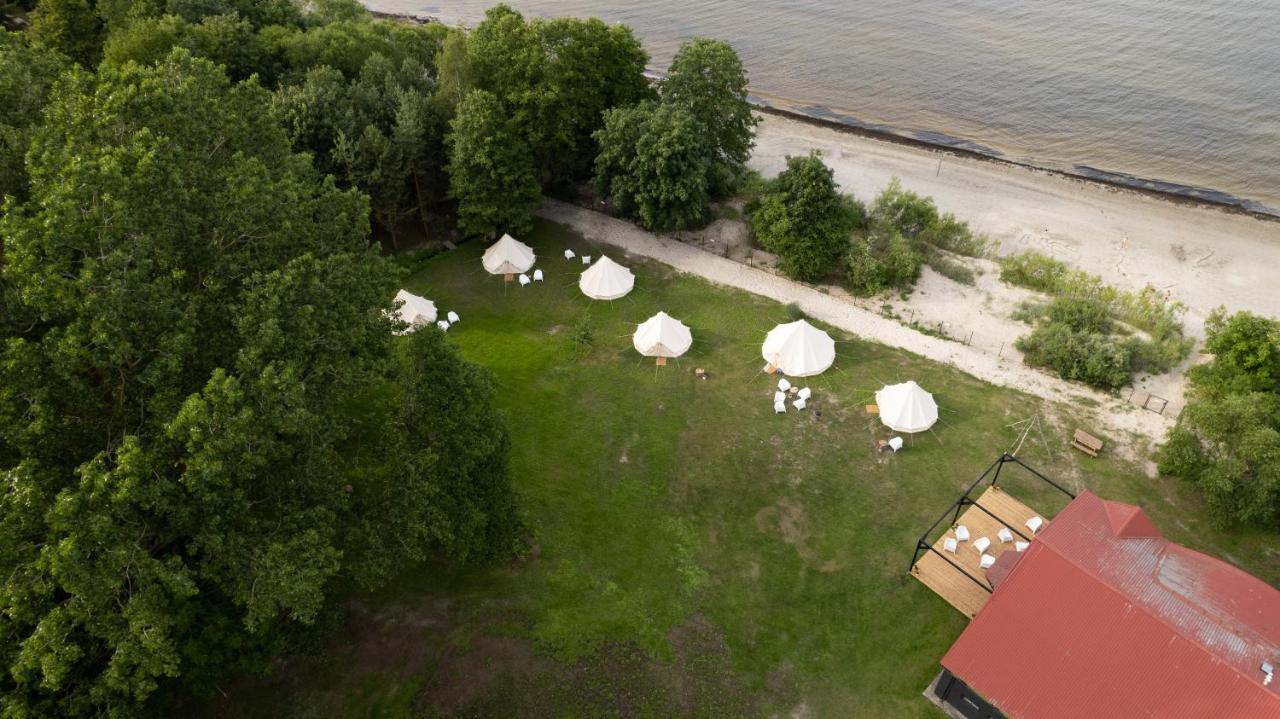 Hotel Glamping Mella Muiza Jūrkalne Exterior foto