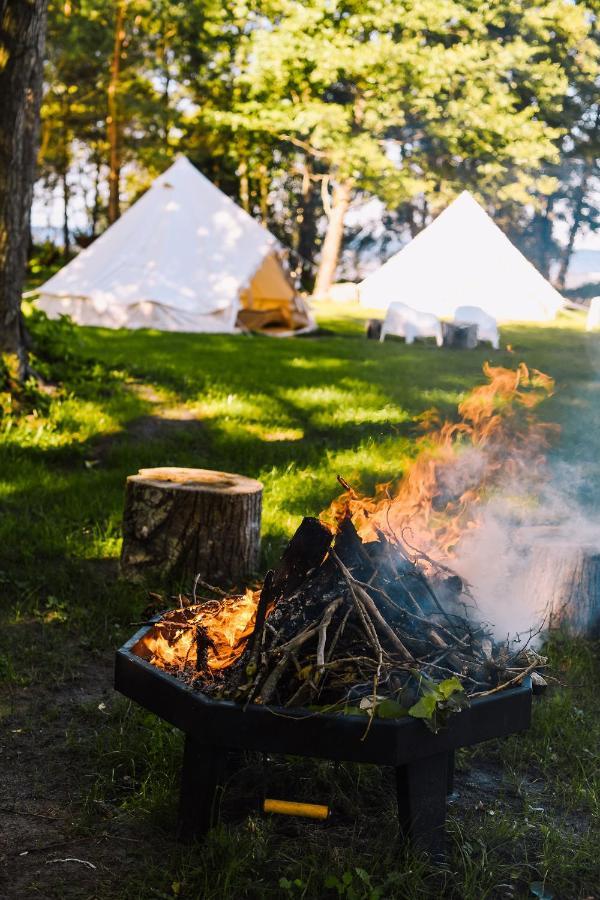Hotel Glamping Mella Muiza Jūrkalne Exterior foto